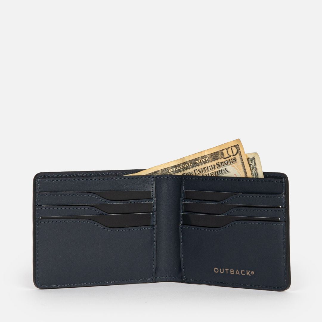 Classic Bi-Fold Leather Wallet