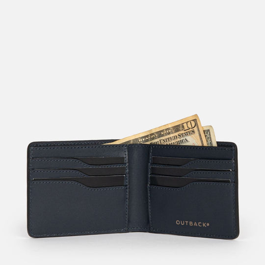 Classic Bi-Fold Leather Wallet