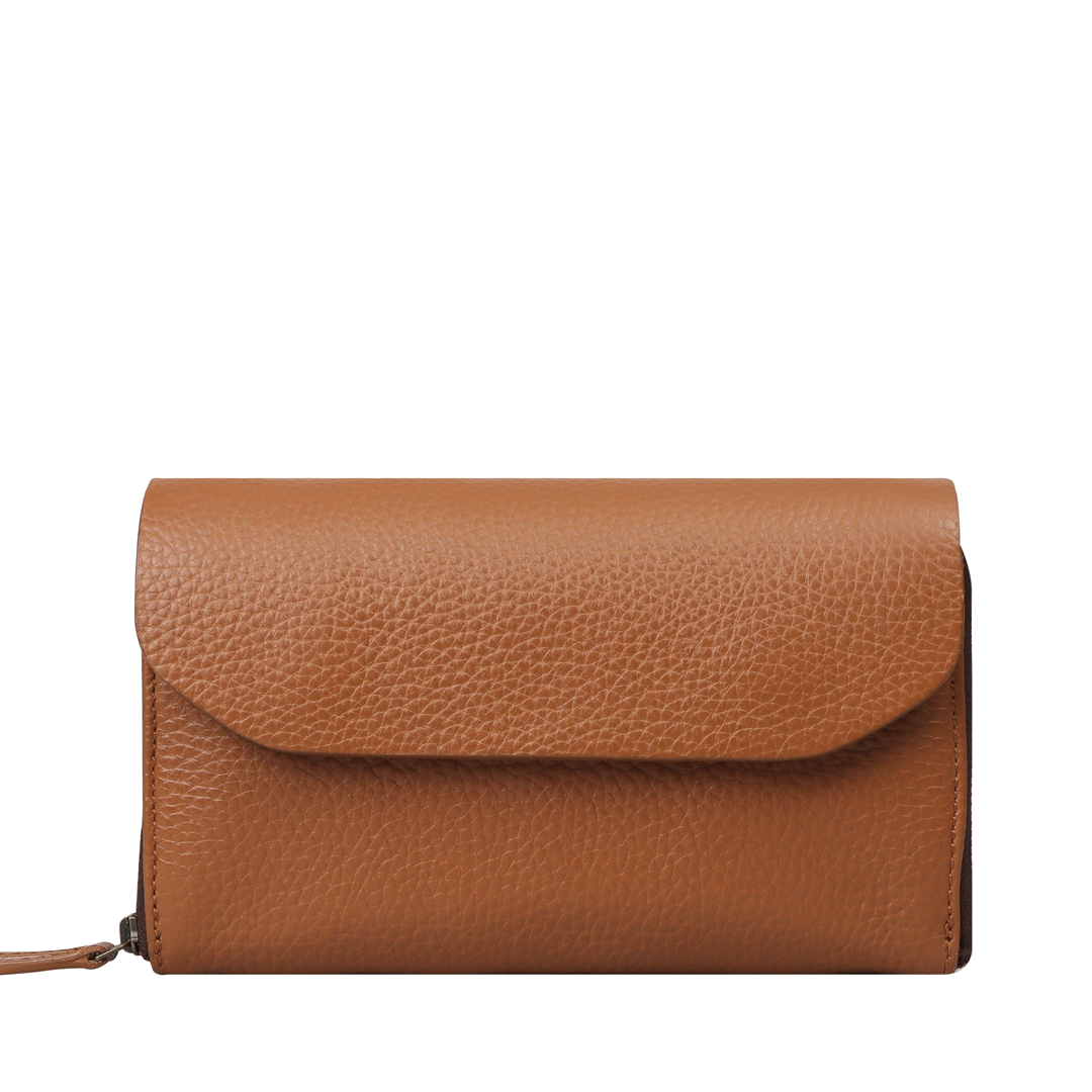 Tan Women's Leather Wallet
