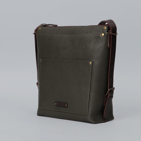 Jersey Leather Crossbody Bag