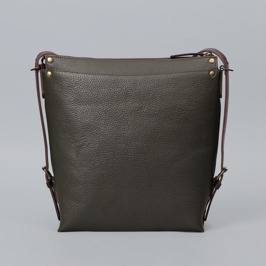 Jersey Leather Crossbody Bag