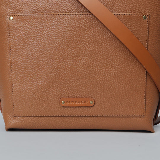 Jersey Leather Crossbody Bag
