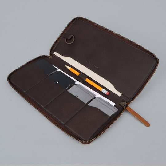 cheque book case wallet