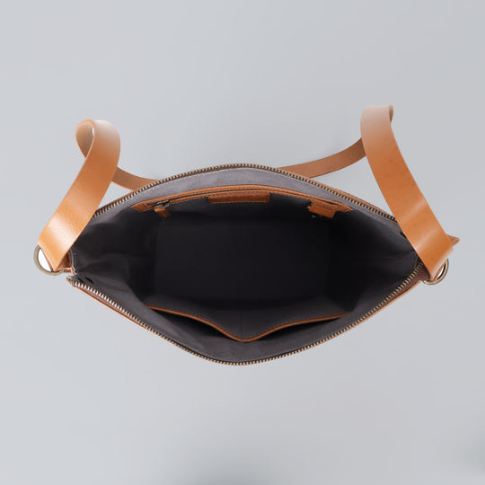 Jersey Leather Crossbody Bag