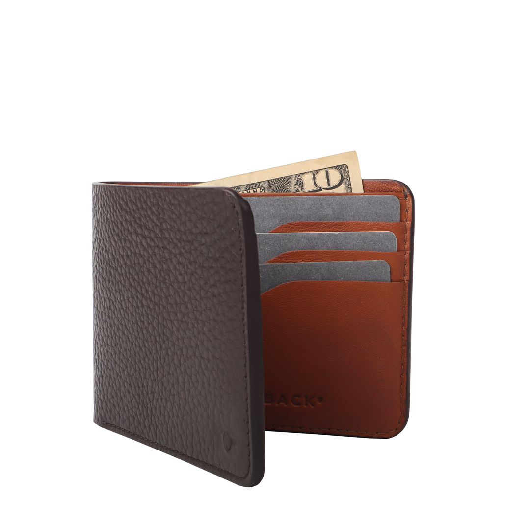 Bi-Fold Leather Wallet | Sleek, Secure Everyday Carry – Outback