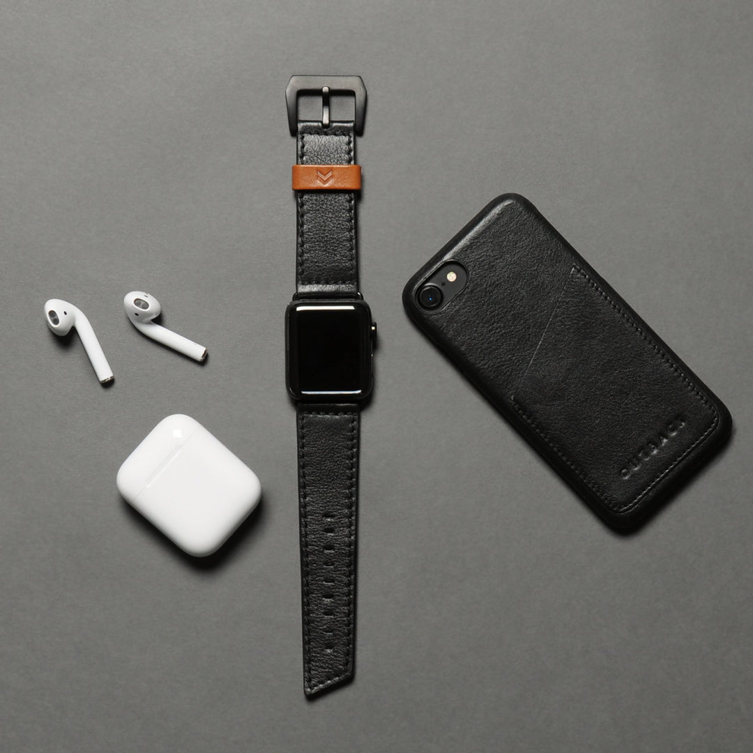 apple watch leather strap