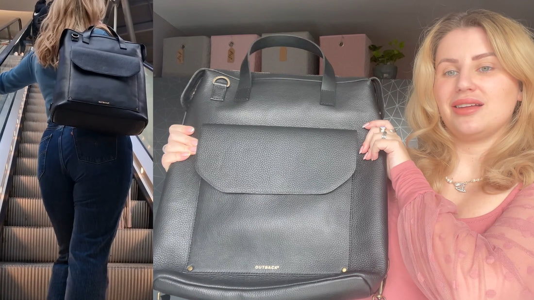 Unboxing the Austin Convertible Leather Bag with Ivyash