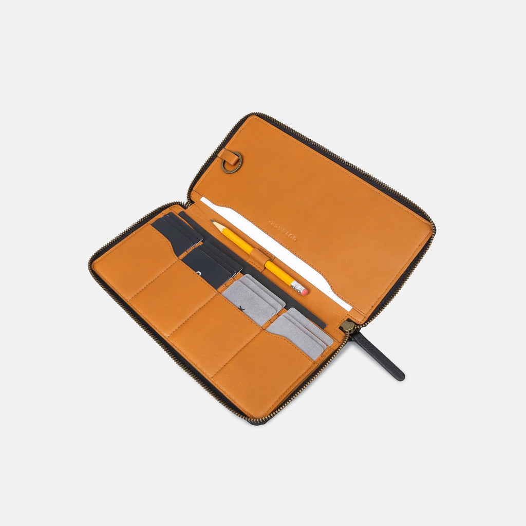 Cheque Book Leather Wallet