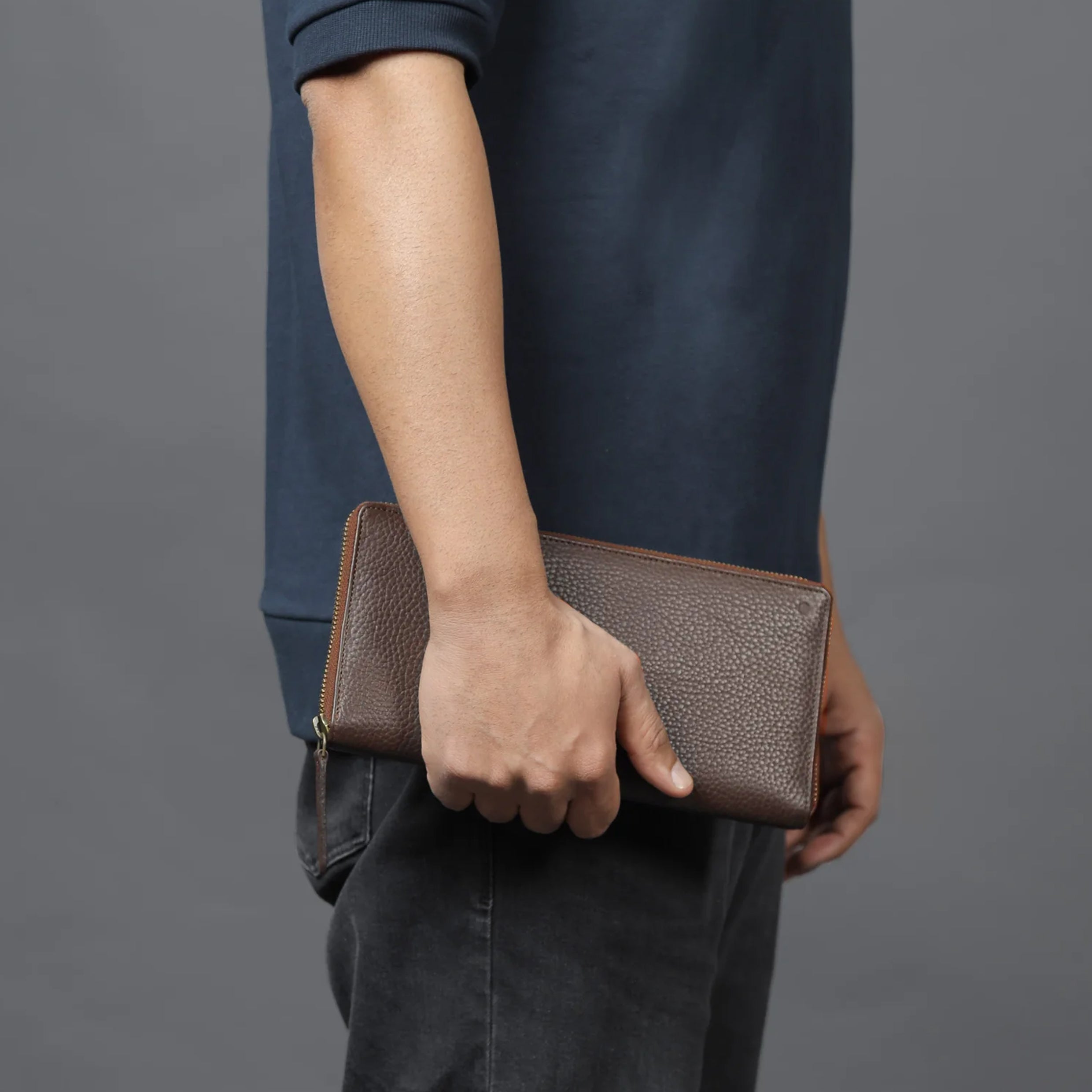 Cheque Book Leather Wallet