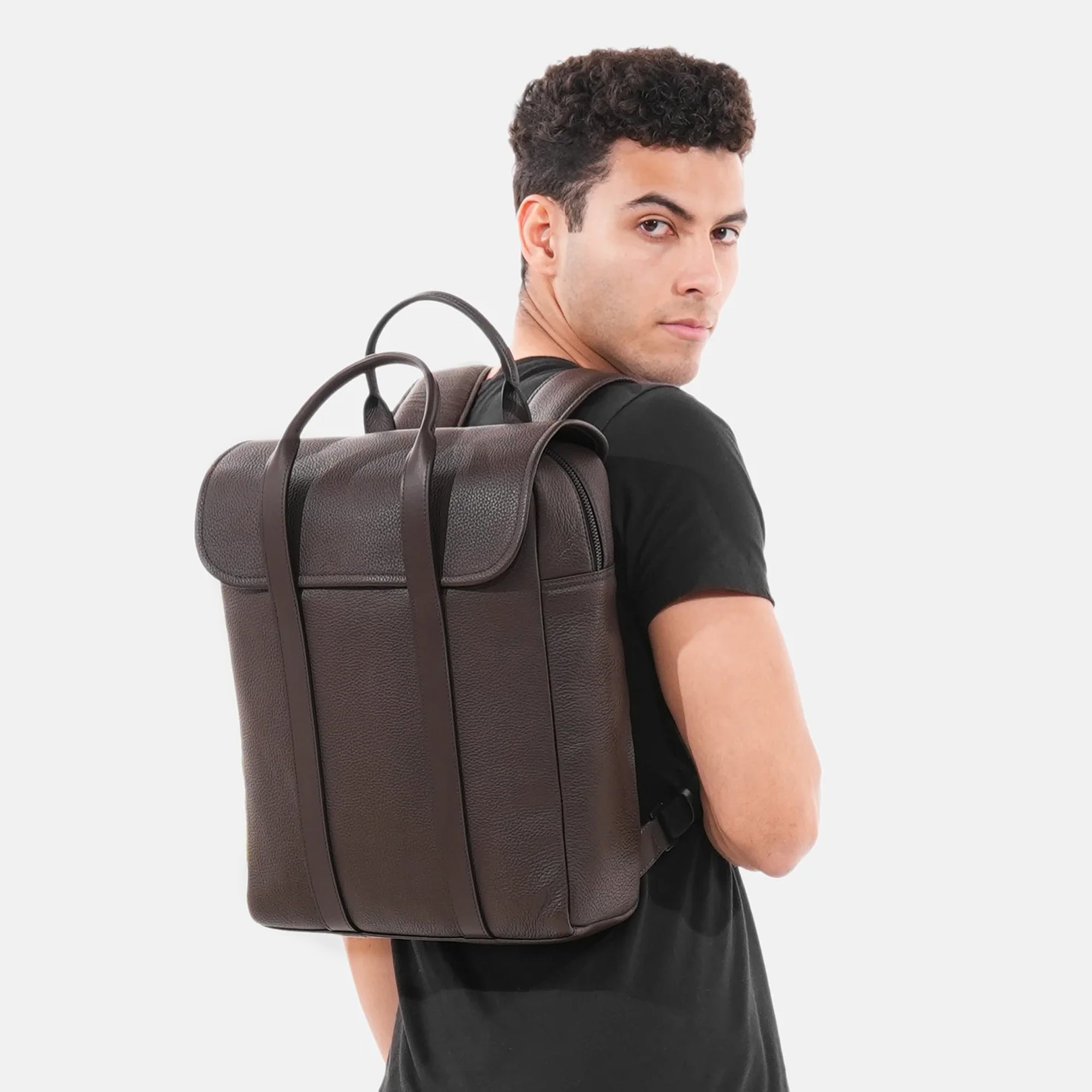 Chief Leather Backpack