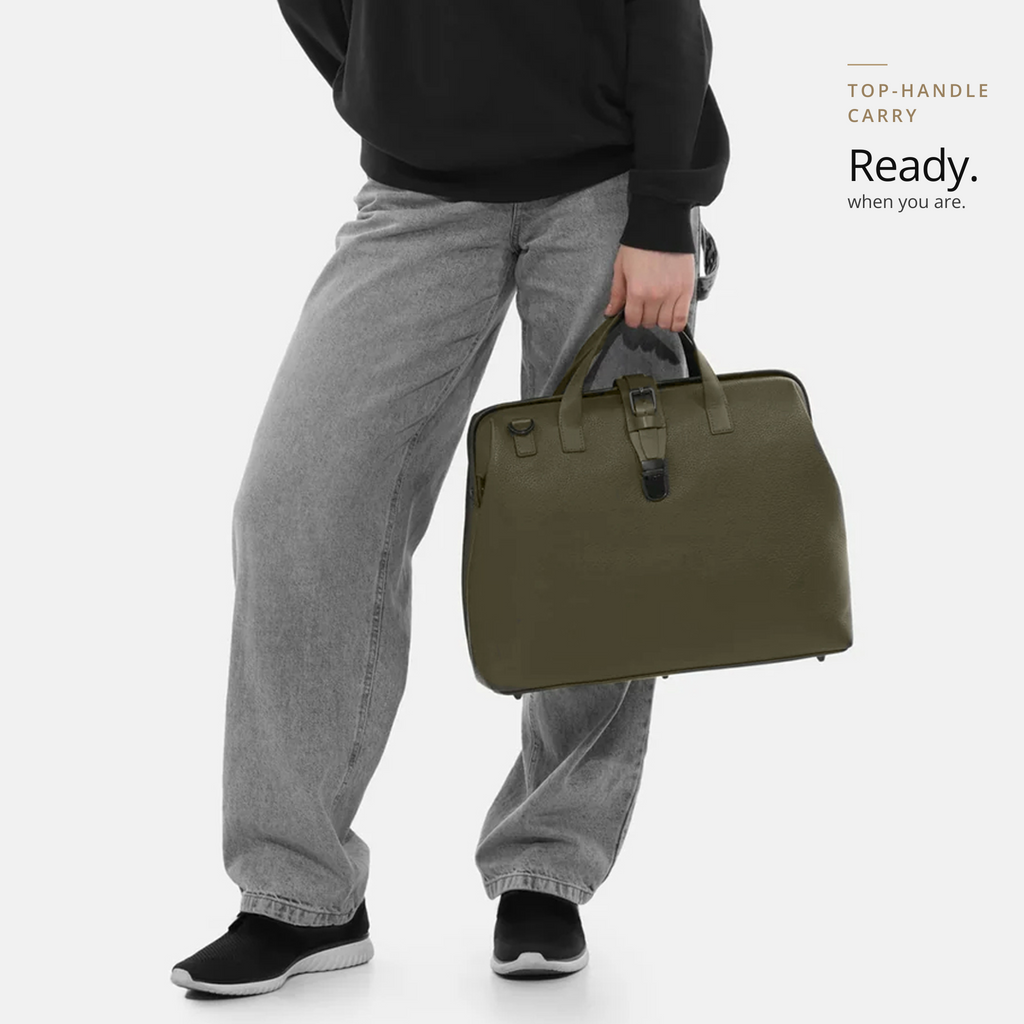 Athens Leather Briefcase