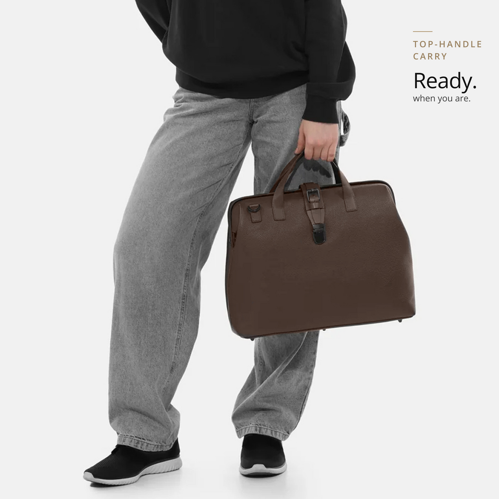 Athens Leather Briefcase