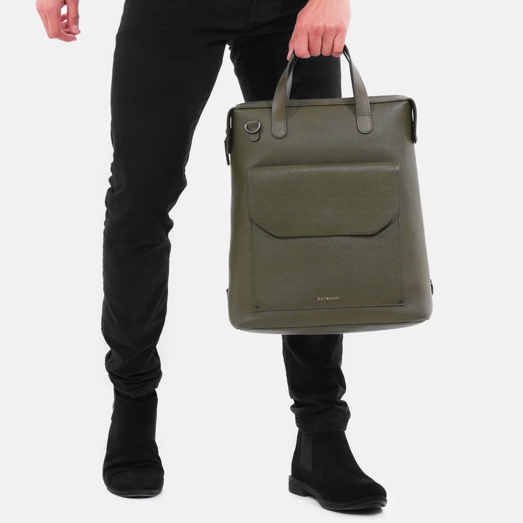 Austin Convertible Leather Bag