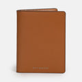 Heritage Passport Wallet in Tan, Vegetable Tanned Harness Leather