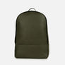Mustang Leather Backpack in Olive, Full-Grain Leather