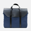 Prime Canvas Briefcase in Blue, Heavy Duty Canvas