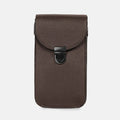 Sidekick Phone Sleeve in Brown, Full-Grain Leather