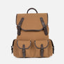 Nomad Canvas Backpack in Khaki, Heavy Duty Canvas
