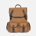 Nomad Canvas Backpack in Khaki, Heavy Duty Canvas