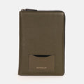 Satori Organiser in Olive, Full-Grain Leather