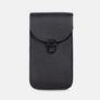 Sidekick Phone Sleeve in Black, Full-Grain Leather