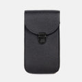 Sidekick Phone Sleeve in Black, Full-Grain Leather