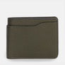Max Wallet in Olive, Full-Grain Leather