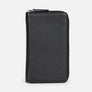 World Traveller Wallet in Black, Full-Grain Leather