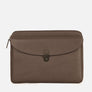 Mentor Laptop Case in Brown, Full-Grain Leather