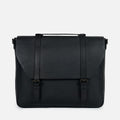 Legacy Leather Briefcase in Black, Full-Grain Leather