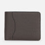 Classic Bi-Fold Leather Wallet in Brown, Full-Grain Leather