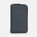 World Traveller Wallet in Navy, Full-Grain Leather
