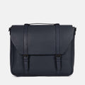 Legacy Leather Briefcase in Navy, Full-Grain Leather