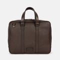 Creek Briefcase in Brown, Full-Grain Leather