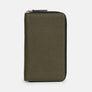 World Traveller Wallet in Olive, Full-Grain Leather