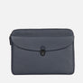 Mentor Laptop Case in Navy, Full-Grain Leather
