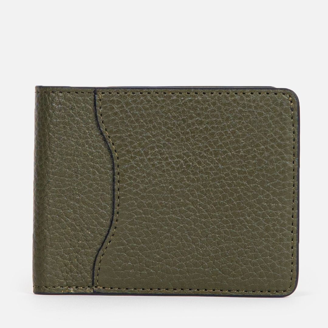 Classic Bi-Fold Leather Wallet