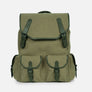 Nomad Canvas Backpack in Green, Heavy Duty Canvas