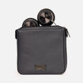 Kent Headphones Case in Navy, Full-Grain Leather