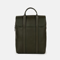 Chief Leather Backpack in Olive, Full-Grain Leather