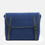 Metro Canvas Messenger Bag in Blue, Heavy Duty Canvas