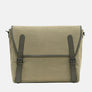 Metro Canvas Messenger Bag in Green, Heavy Duty Canvas