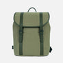 Lisbon Canvas Backpack in Green, Heavy Duty Canvas