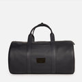 Miami Leather Gym Bag in Navy, Full-Grain Leather