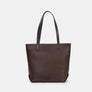 Dublin Leather Tote in Brown, Full-Grain Leather