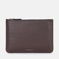 Form Leather Storage Case in Brown, Full-Grain Leather
