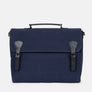 Soho Canvas Briefcase in Blue, Heavy Duty Canvas