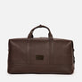 Runway Leather Travel Bag in Brown, Full-Grain Leather
