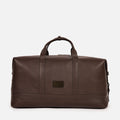 Runway Leather Travel Bag in Brown, Full-Grain Leather