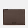 Form Leather Laptop Sleeve in Brown, Full-Grain Leather